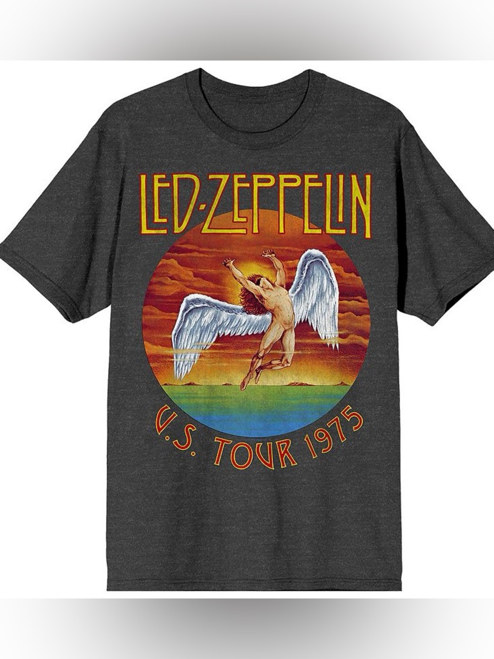 Adults ' Charcoal 'U.S. Tour 1975' Graphic Tee